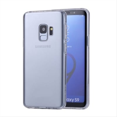 Hoesje Geschikt voor Samsung Galaxy S9 silicone back cover/Transparant hoesje