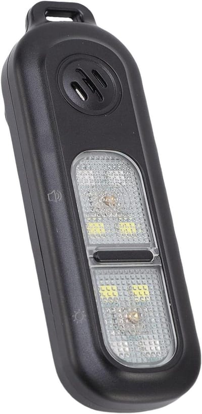 Persoonlijk Alarm - Veiligheidssirene Noodhulp - Noodsituaties Melden - 130 DB Luid Geluid - Compact Ontwerp - Zwart