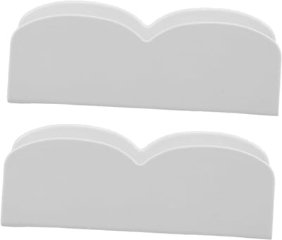Stabilisatieclips Box - Bevestigingsbeugels - Speelruimte Beveiligen - Antislip Siliconen - 2 Stuks - Wit