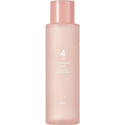 Numbuzin - No.4 - Hydration Glow Mineral - 200ml - Toner - Gladde Huid - Hydraterend - Verzorgend - Korean Skincare