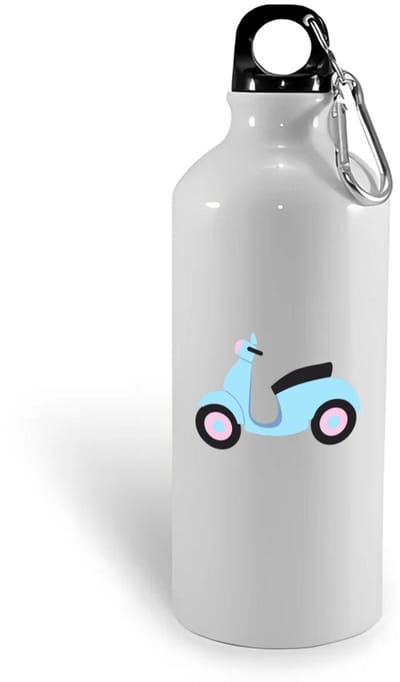 Hacebo® - Scooter waterfles - Motor - Scooter rijders - Brommer - Motorvoertuig - water fles - 400ML
