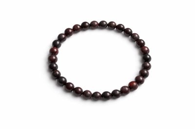 Breccie Jaspis Armband 6 mm – 16 cm – Natuursteen Kralenarmband – Unisex - stabiliteit en energie