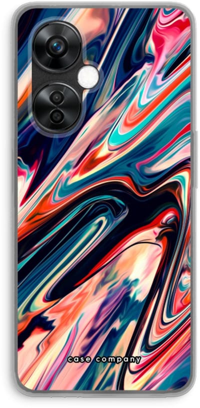 Case Company® - Hoesje geschikt voor OnePlus Nord CE 3 Lite hoesje - Quantum Being - Soft Cover Telefoonhoesje - Bescherming aan alle Kanten en Schermrand