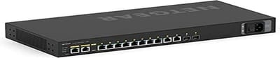 Netgear AV Line M4250-10G2F-PoE+ / GSM4212P 8x1G PoE+ 125W 2x1G and 2xSFP Managed Schakelaar