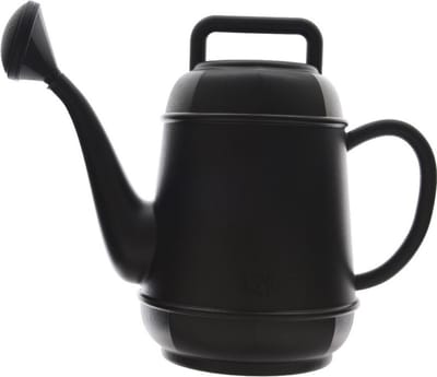 Decoris Gieter - 12 liter - zwart - kunststof - 44 x 39 x 40 cm - gieters