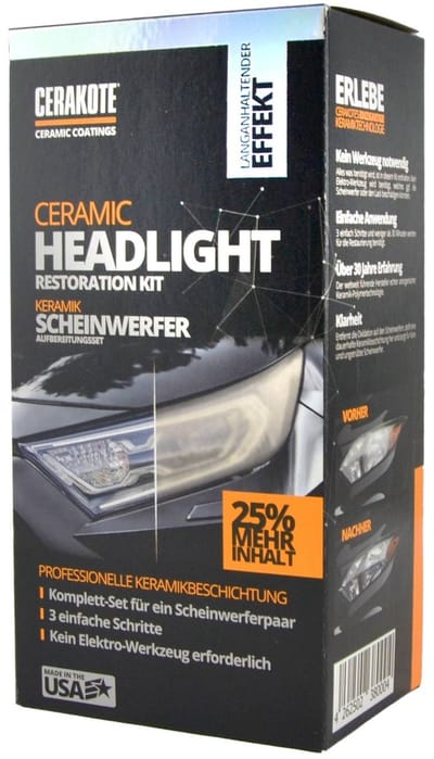 Cerakote Koplamp Premium Herstel Kit