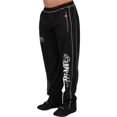Gorilla Wear Marlow Mesh Pants - Trainingsbroek - Zwart/Grijs - S/M