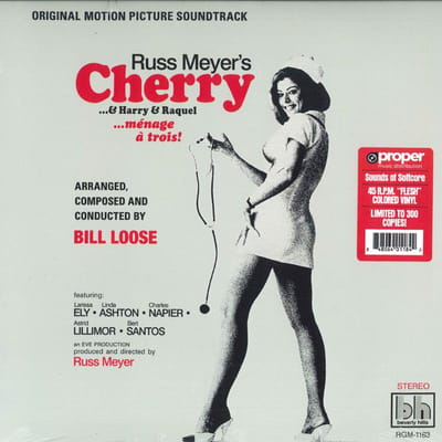 LP Plaat WILLIAM LOOSE - Cherry...& Harry & Raquel (Origineel RGM1183 Beverly Hills, 2021 VS Rock black
