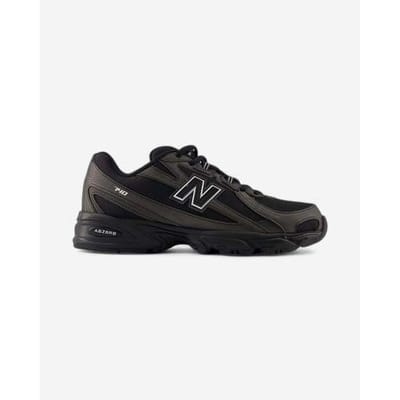 Lage Sneakers New Balance 740 Black Silver Metallic