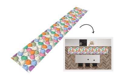 Keukenloper - Loper keuken - Ballonnen - Patroon - Feest - 300x50 cm - Keukenloper vinyl