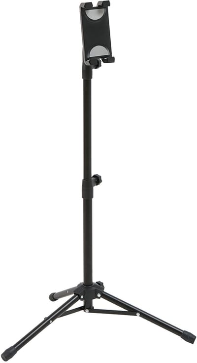 unho Driepoot Tablet Vloerstandaard - Draagbare Telefoon Driepoot Standaard - In Hoogte Verstelbaar Vernieuwd 360° - Houder voor Ipad Pro 12.9 Air Mini Alle Telefoons en Tablets binnen 4.5-12.9 Inch