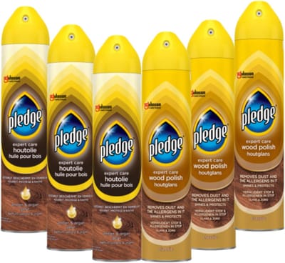 3x PLEDGE Beautify it Classic Spray + 3x PLEDGE Revive It Voedende Olie