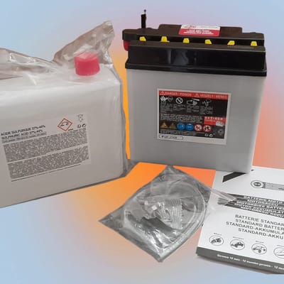 Moto M16 YTX4L-BS accu 3Ah 50A 12Volt Voor Scooters Motoren Alarmsystemen en meer
