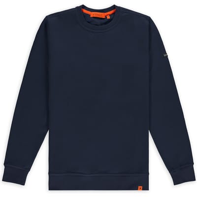 Aspact Mylo Crewneck Blue Größe: S | Pullover Outlet | Unisex | Blau