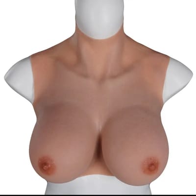 Siliconen Borsten-Nep Borsten -G Cup-100% siliconen- 3700 gram- Borstprothese- Cosplay- Travestie-Transgender-Crossdresser-Travestie-Breastplate