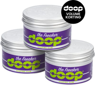 doop The Freaker 3X 100ml - Wax - Voordeelverpakking - Haarverzorging - Shaping Gum