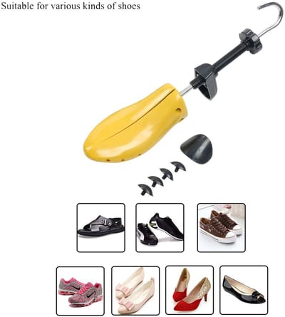 Allecto - Schoenspanner - Instelbare lengte en breedte - Heren en dames - Perfecte pasvorm - Houdt schoenen in topvorm - Voorkomt kreukels - Ideaal...