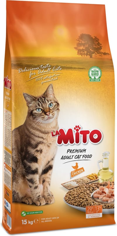 Mito Economic 15 KG - Kattenvoer - Kattenbrokken - Droogvoer - 15 kg