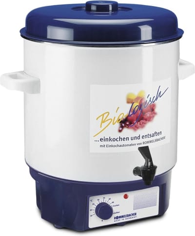 Rommelsbacher automatische glühwein-/inmaakketel KA 1801