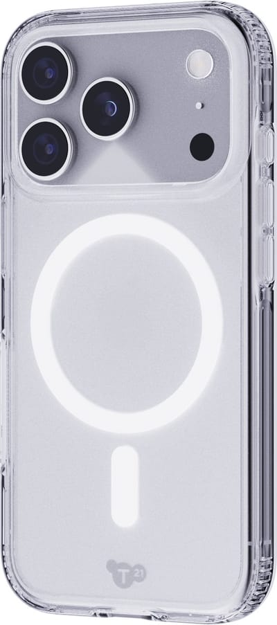Tech21 Evo Clear - Telefoonhoesje iPhone 17 Pro - Schokbestendig - MagSafe - 3,6 meter valbestendig