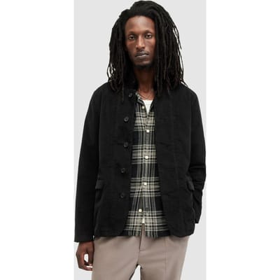 AllSaints Dillon Blazer Faded Black Maat: 34 | Blazers Outlet | Heren | Zwart