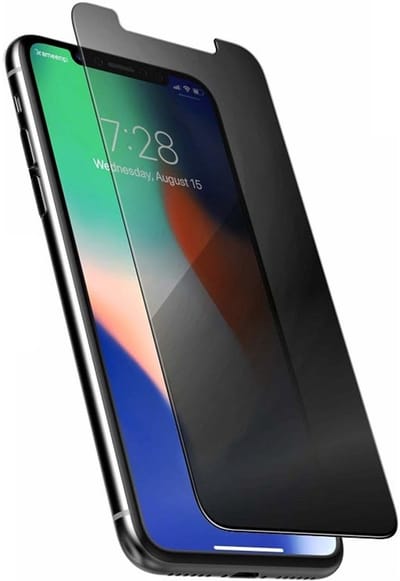 iPhone 17 - 16 Pro - 17 Pro - privacy Glas - Tempered 6D privacy Glas Protector geschikt voor iphone 17 - 16 Pro - 17 Pro