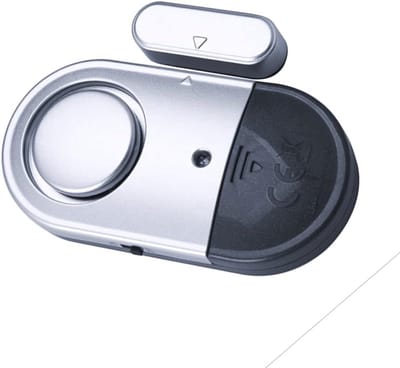 Deur Raam Alarm - Contact Sensor - Beveiliging Huis - 120 Decibel - Ultradun Ontwerp - Wit