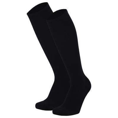 Morethansocks - Compressiesokken Modal - 2 Pak - Vliegtuigsokken - Reissokken - Steunkousen - Compressiesokken - Vliegtuigsokken compressie
