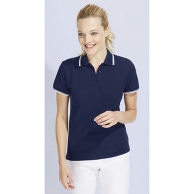 Polo Shirt Korte Mouw Sols Oefen golf, sportpolo, dameskatoen