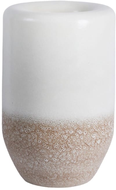 Light&living Vaas deco Ø32x50 cm ISAURA keramiek crème+bruin