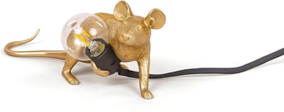 Mous lamp goud – Slim design voor binnen