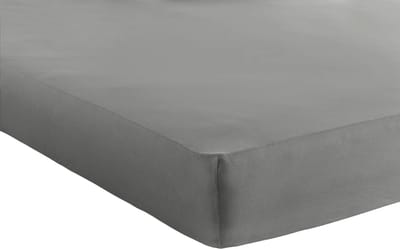 Bed Care Jersey Stretch Hoeslaken - 140x200 - 100% Katoen - 30CM Hoekhoogte - Grijs