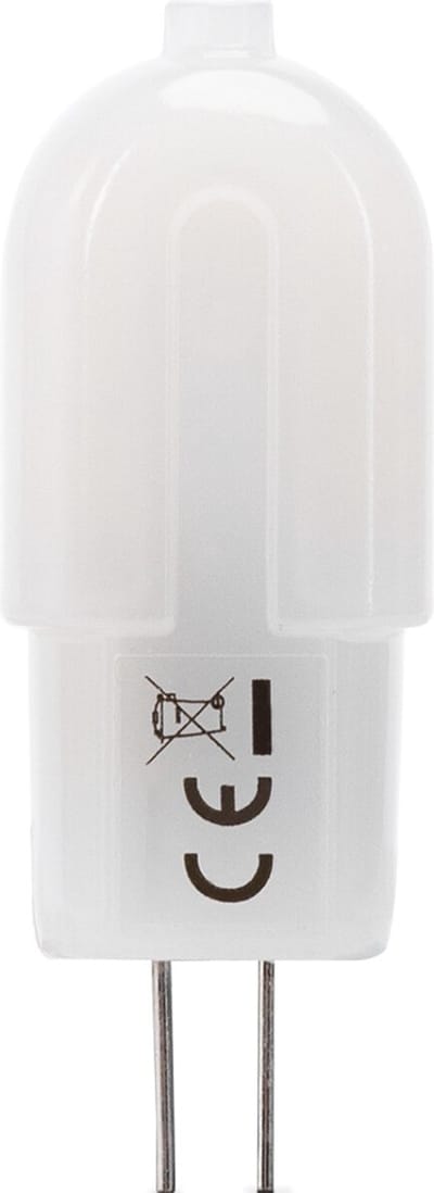 LED Lamp - Velvalux - G4 Fitting - Dimbaar - 2W - Helder/Koud Wit 6000K - Melkwit | Vervangt 20W