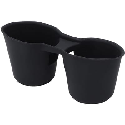 Insert Porte-gobelet Central en Silicone Antidérapant pour Forester 2025 Conduite à Gauche black