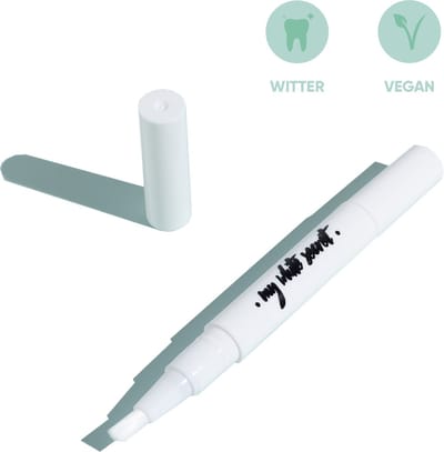 My White Secret® Whitening Pen - Tandenbleekpen - Natuurlijk Tanden Bleken - Effectief tegen Verkleuringen - Zonder Peroxide - voor Onderweg