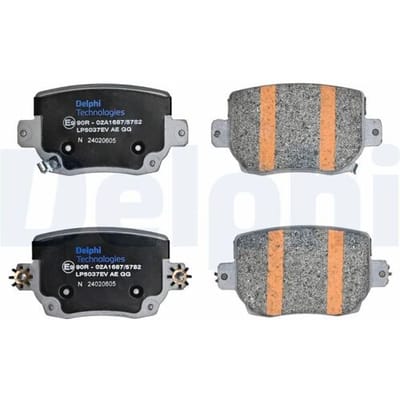 Remblokset, schijfrem DELPHI LP5037EV