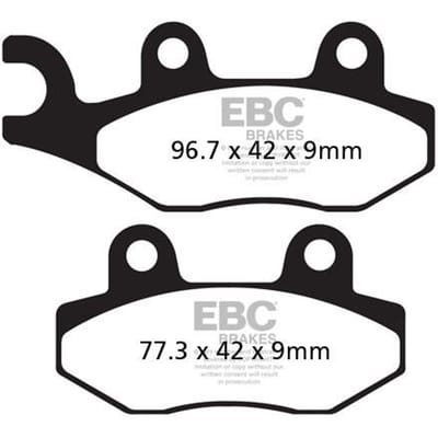 Ebc Sfa-hh Series Sfa228hh Gesinterde Remblokken Zwart