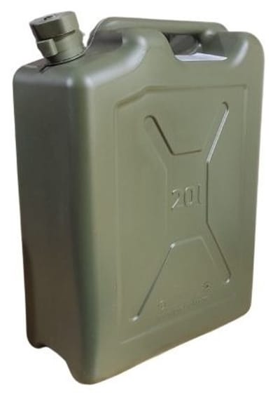 Jerrycan - 20 liter - Groen - Intrekbare schenktuit