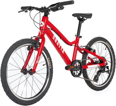 Kinderfiets - Jongensfiets Meisjesfiets - Buiten Spelen - Licht Aluminium Frame - 20 inch - Rood