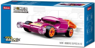 Sluban Power Bricks - Purple Wing