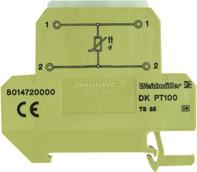 Weidmüller Aansluitklem 10 stuk(s) DKT 4/35 PT100 400 V (max)
