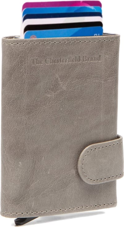 The Chesterfield Brand Portland - Creditcardetui 6cc 10 cm RFID (light grey)