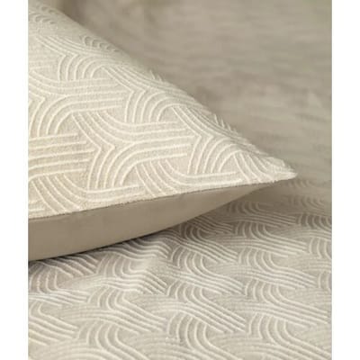 Sleeptime Dekbedovertrek Art Beige - Eenpersoons 140 x 200/220 cm + 1 kussensloop