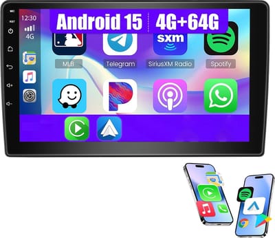 ESSGOO 4+64GB Autoradio - Geschikt Voor Fiat Ducato 2006 t/m 2022 / Peugeot Boxer / Citroen Jumper 2011 t/m 2015 - 9 Inch IPS TouchScreen Radio Scherm - Draadloos Apple Carplay & Android Auto - GPS Navigatie - Bluetooth & Wifi