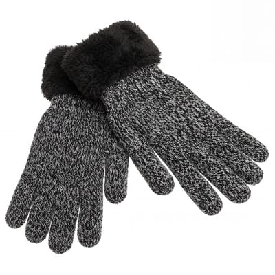 Dailygoods- Knuffelhandschoenen Gevoerd met Teddybont - Dames - Warm