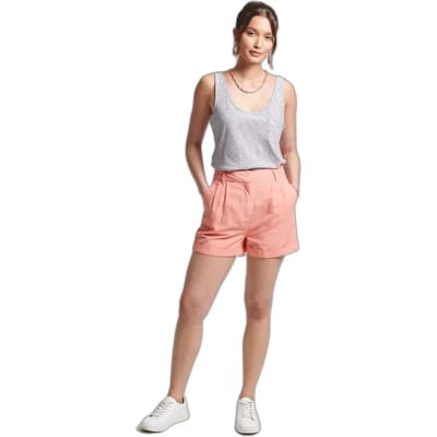 Superdry Studios Linen Broek Vrouwen - Maat 36