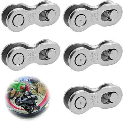 10 Stuks Koppeling voor Fietsketting 12-Speed, RVS Accessoires voor Mountainbike en Racefiets