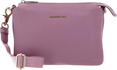 MANDARINA DUCK Leren schoudertas Mellow Leather Crossbody Bag Lilac Rose paars