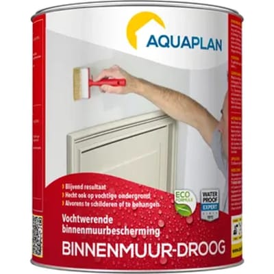 Aquaplan Anti-vochtige Muren Coating Wit 750ml