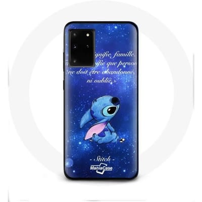 Hoesje voor Samsung Galaxy S11 Plus Stitch Ohana Quote